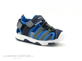Achat chaussures Geox Bébé Sandale, vente Geox MULTY B920FB Navy Azur - Sandale sport BEBE
