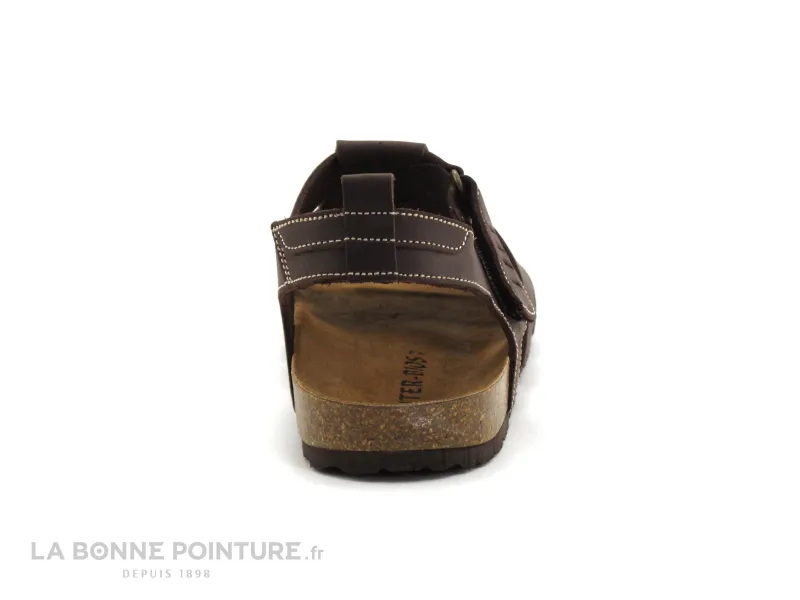 Achat chaussures Inter-bios Homme Sandale et Nu-pieds, vente Inter Bios 9539 Moka - Sandale Homme