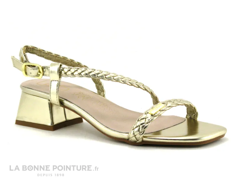 Achat chaussures Les ptites bombes LPB Femme Sandale et Nu-pieds, vente LPB Les Petites Bombes FLORENCIA - Or metal - Nu-pieds F
