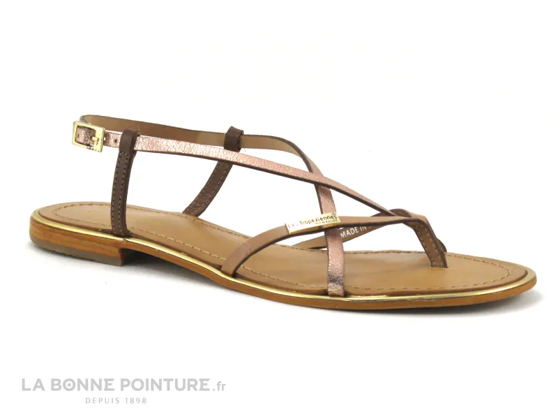 Achat chaussures Les Tropéziennes M.Belarbi Femme Entre-doigts, vente Tropeziennes MONACO nude multi - 42713 - Plagette avec ent