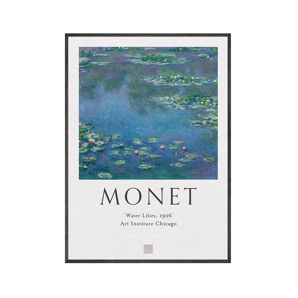 Affiches Vintage Monet Garden