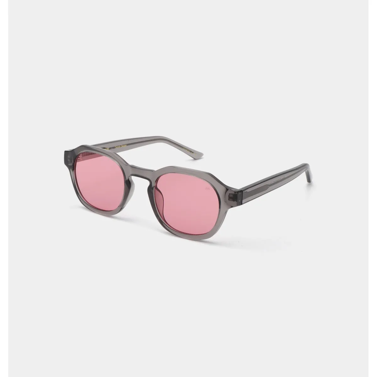 AK Sunnies - Lunettes de soleil structurées grises