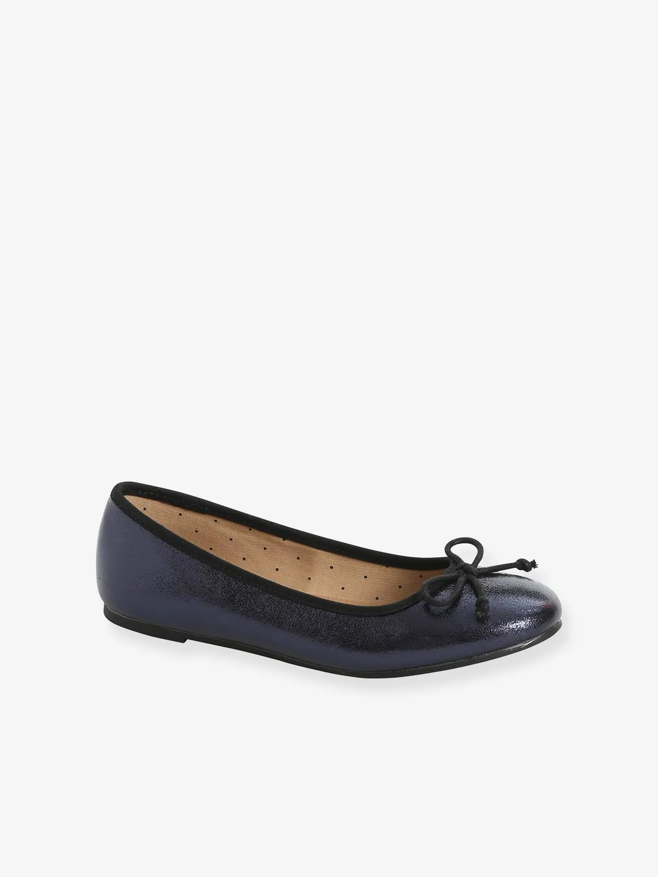 Ballerines irisées fille orchidée - Vertbaudet
