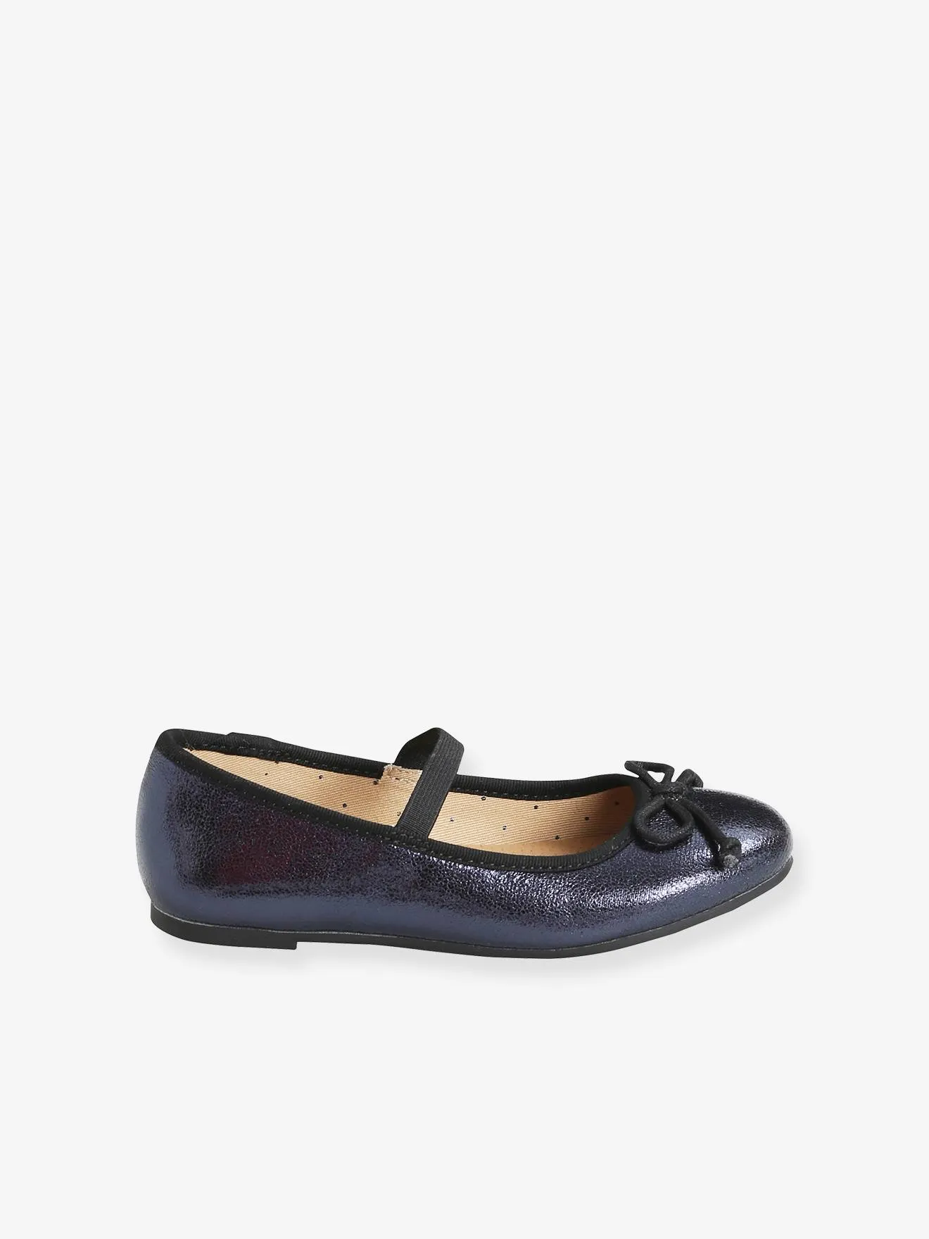 Ballerines irisées fille orchidée - Vertbaudet