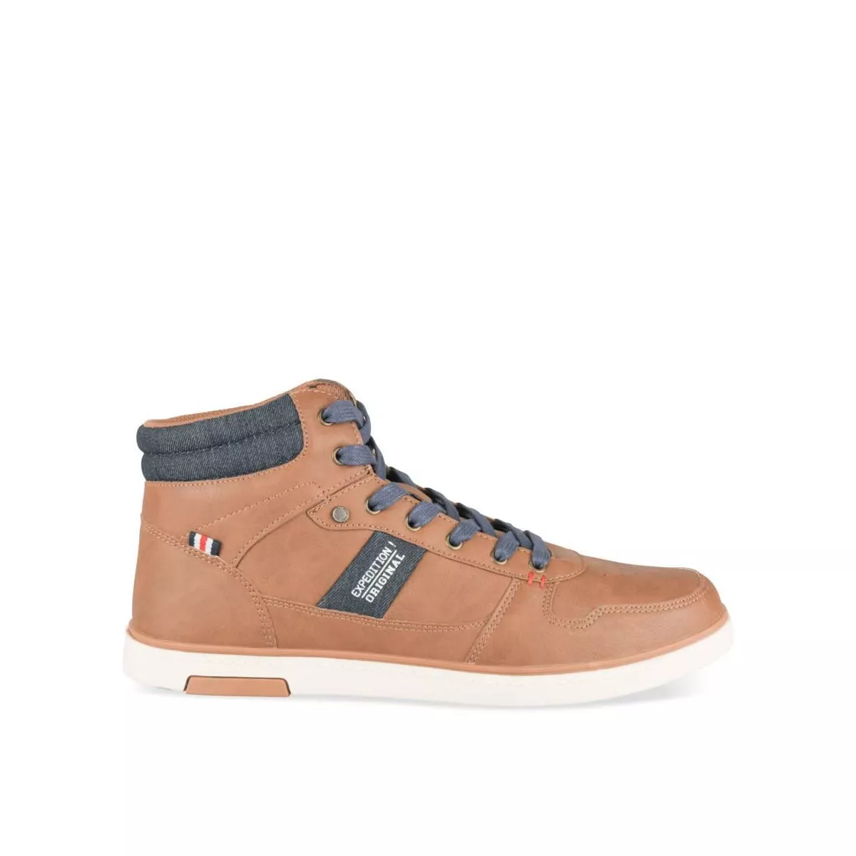 Baskets MARRON DENIM SIDE