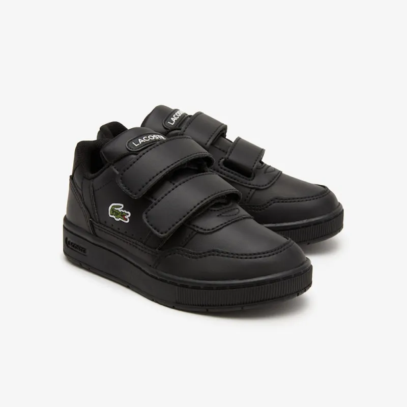 BASKETS T-CLIP NOIRES BÉBÉ LACOSTE