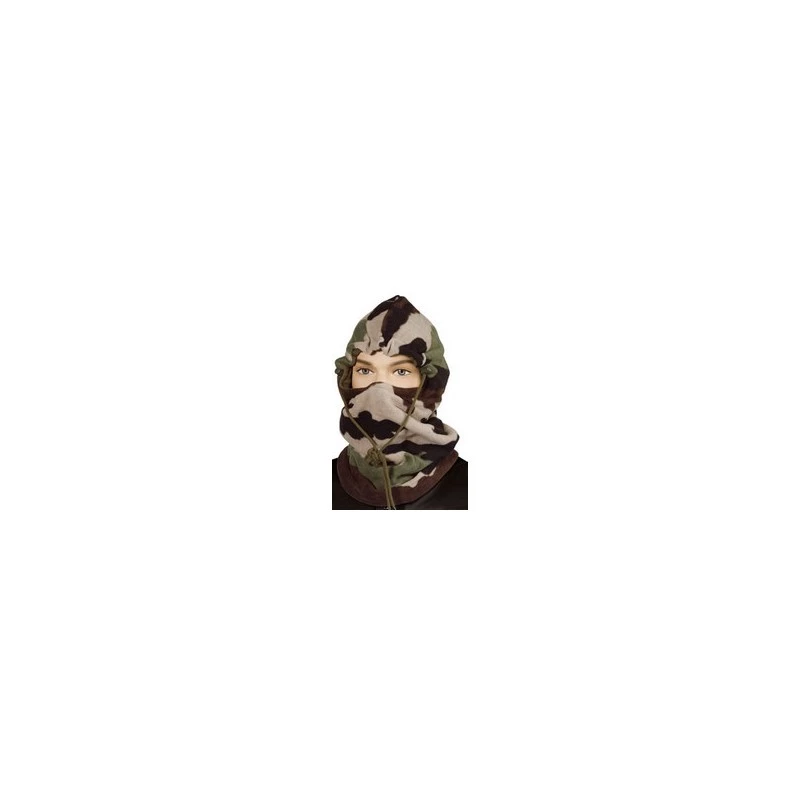 Cagoule Canadienne Polaire Réversible Camo
