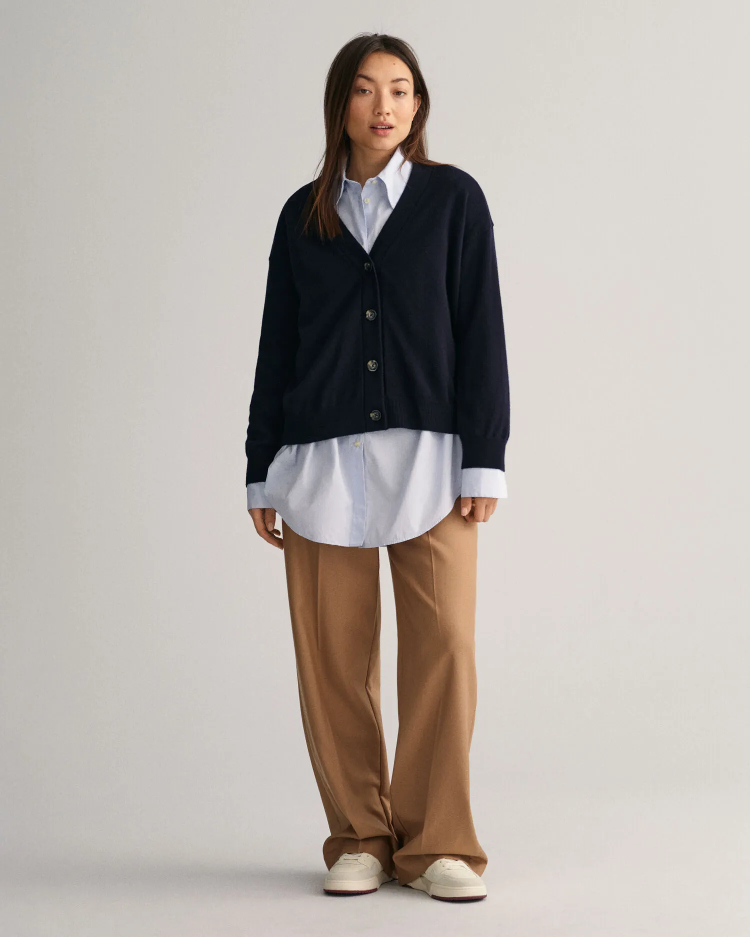 Cardigan en laine d'agneau ultrafine