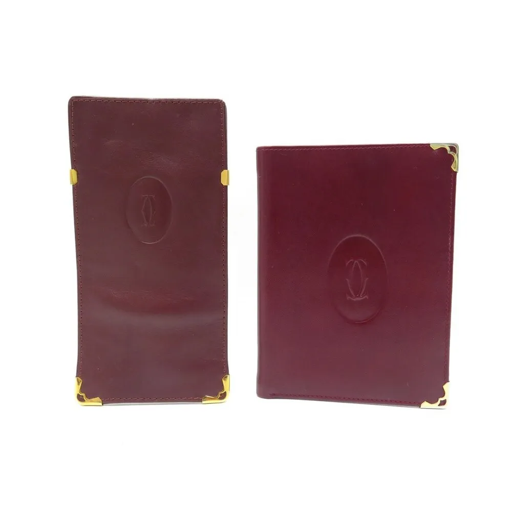 CARTIER PORTEFEUILLES must de cartier + etui a lunettes porte carte