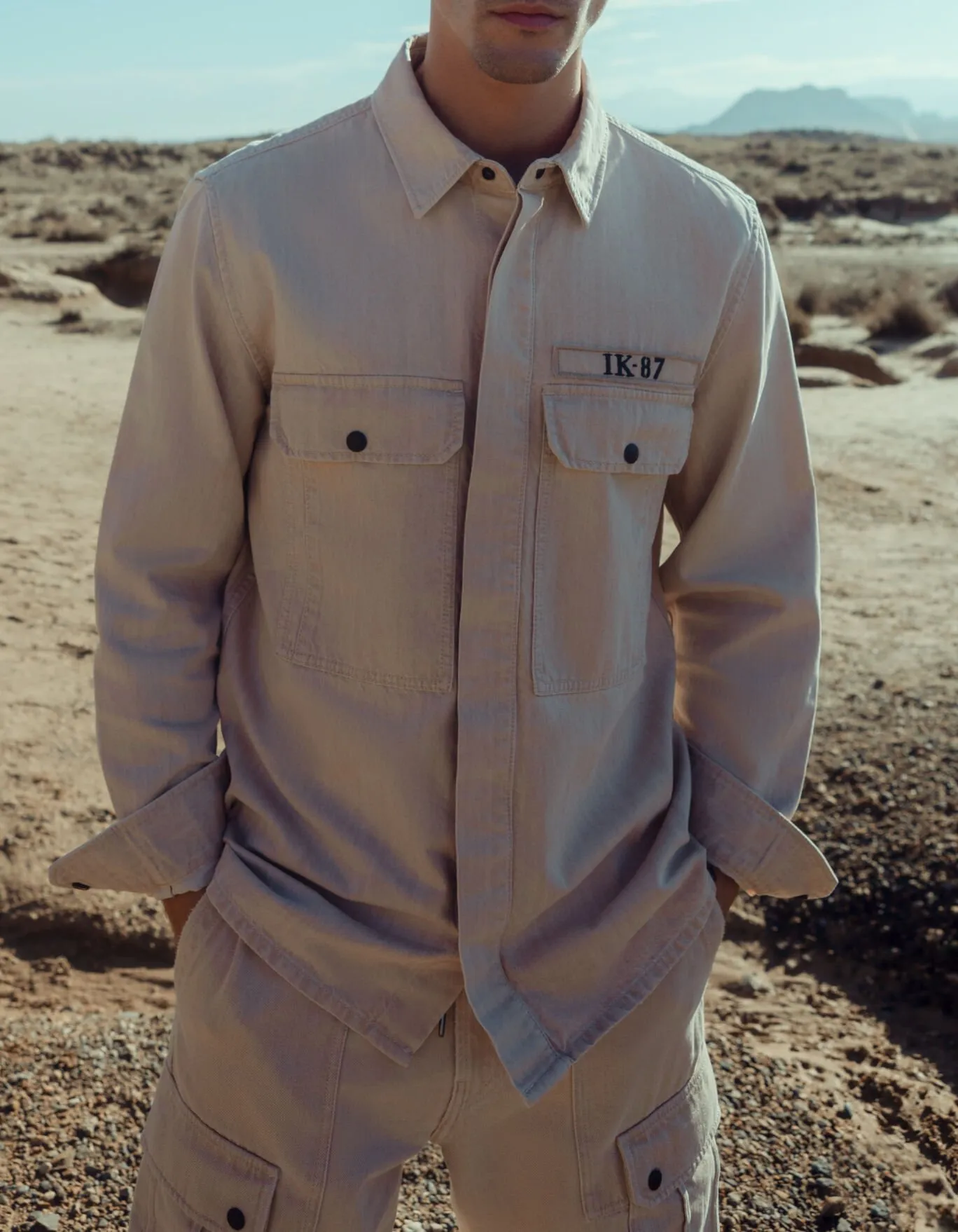 Chemise Terra® denim Desert Homme