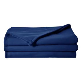 Couverture polaire  180 x 220 cm marine