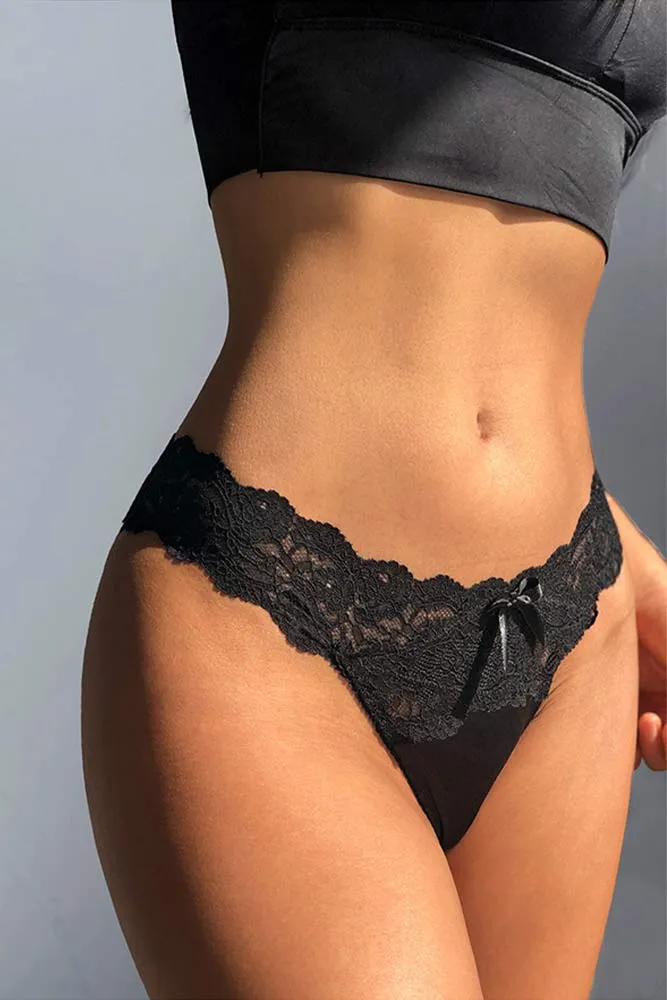 Culotte Satin Dentelle