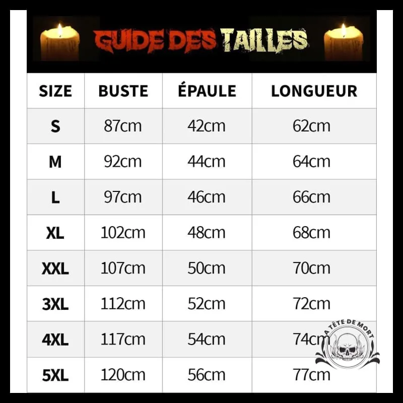 Débardeur Skull Halloween