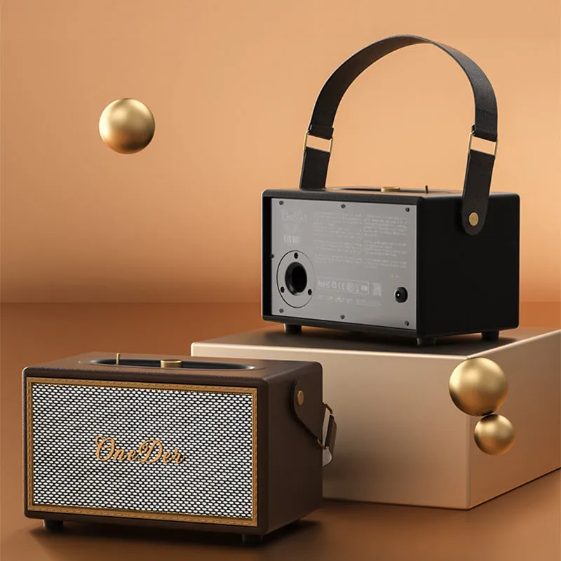 Enceinte Bluetooth De Bureau Vintage