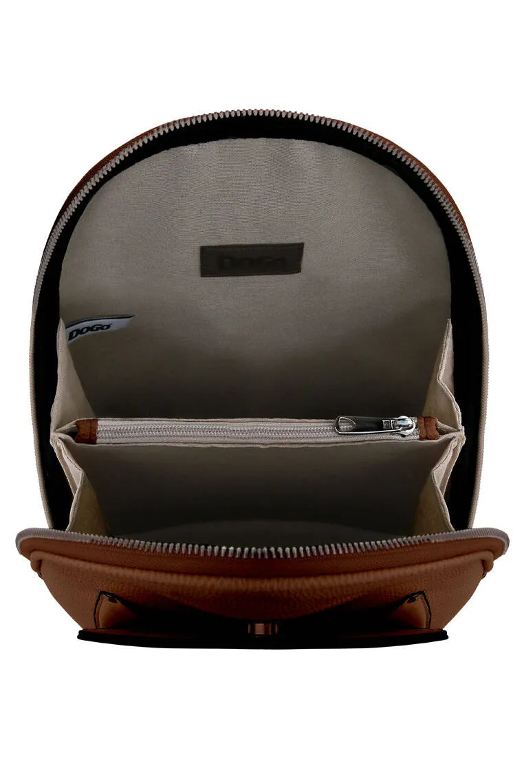 Femme Cuir Vegan Brun Sac à dos - Spirit Animal Motif
