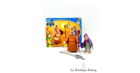 Figurines Frère Tuck Vautour Niquedouille Robin des Bois Disney Heroes Famosa vintage