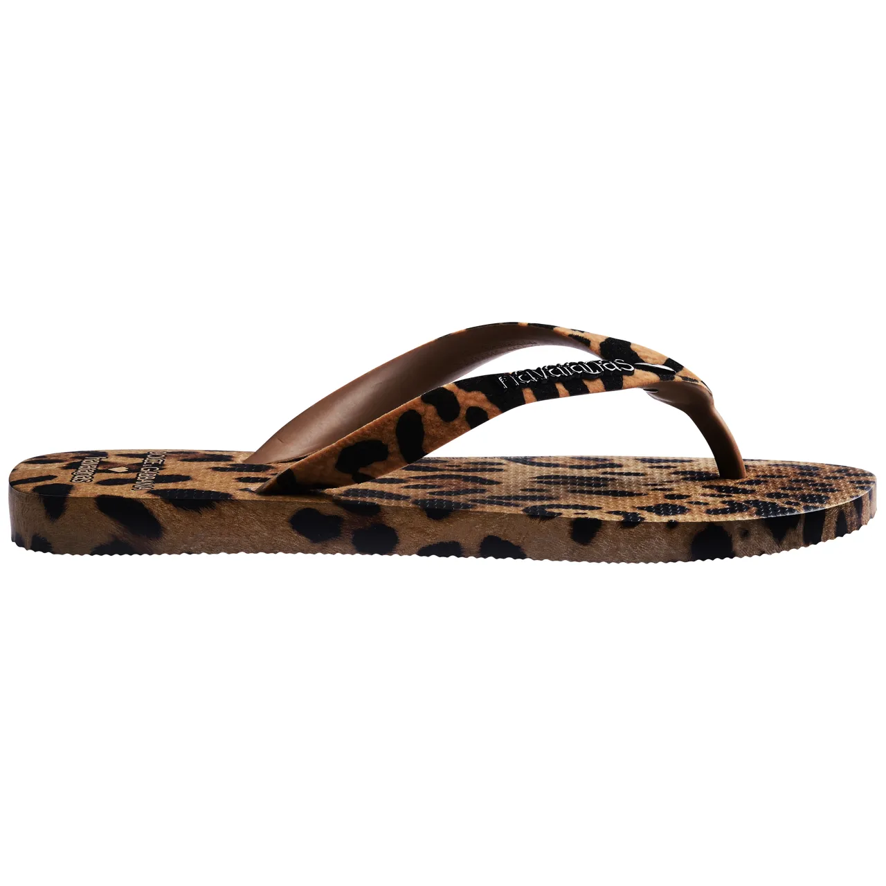 HAVAIANAS  x DolceGabbana Tong imprimé zèbre - Rose