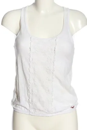 Hollister Débardeur blanc style décontracté