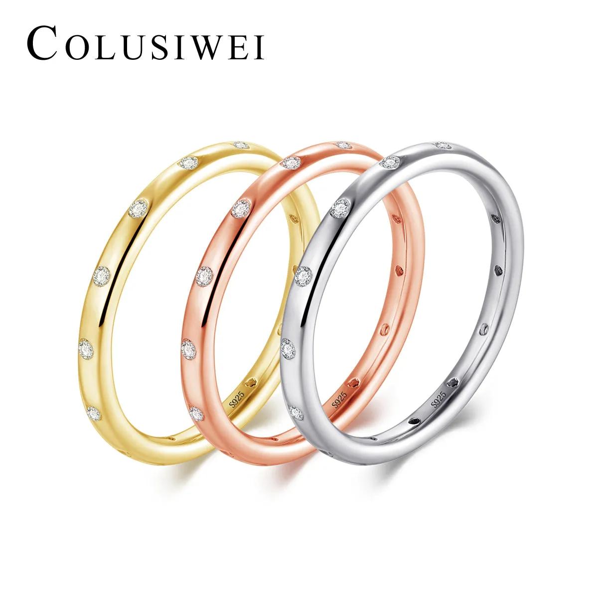 Importé -  Bague de Fiançailles  en Argent