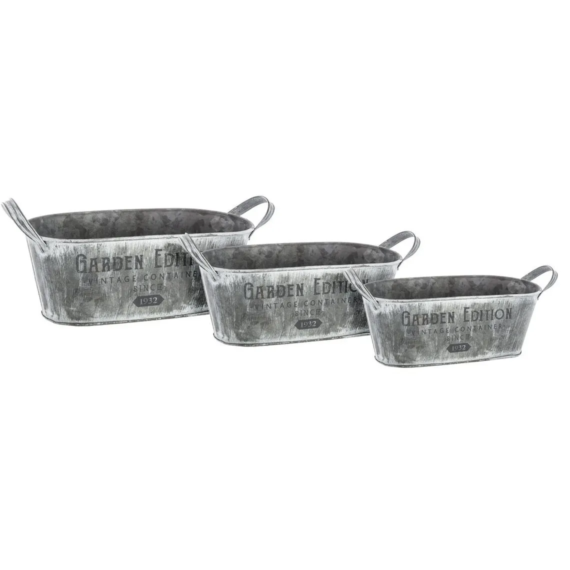 Jardinière Métal X3 | Pots de fleurs, jardinières 3 SUISSES