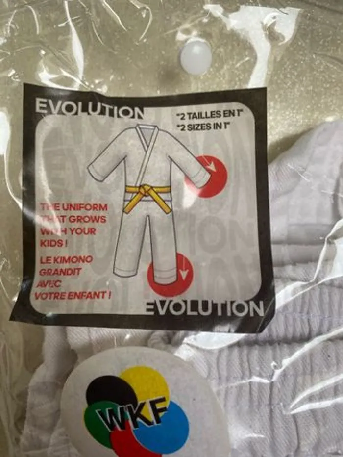 Kimono Adidas évolution enfant 130-140cm - Adidas - 10 ans  | Beebs
