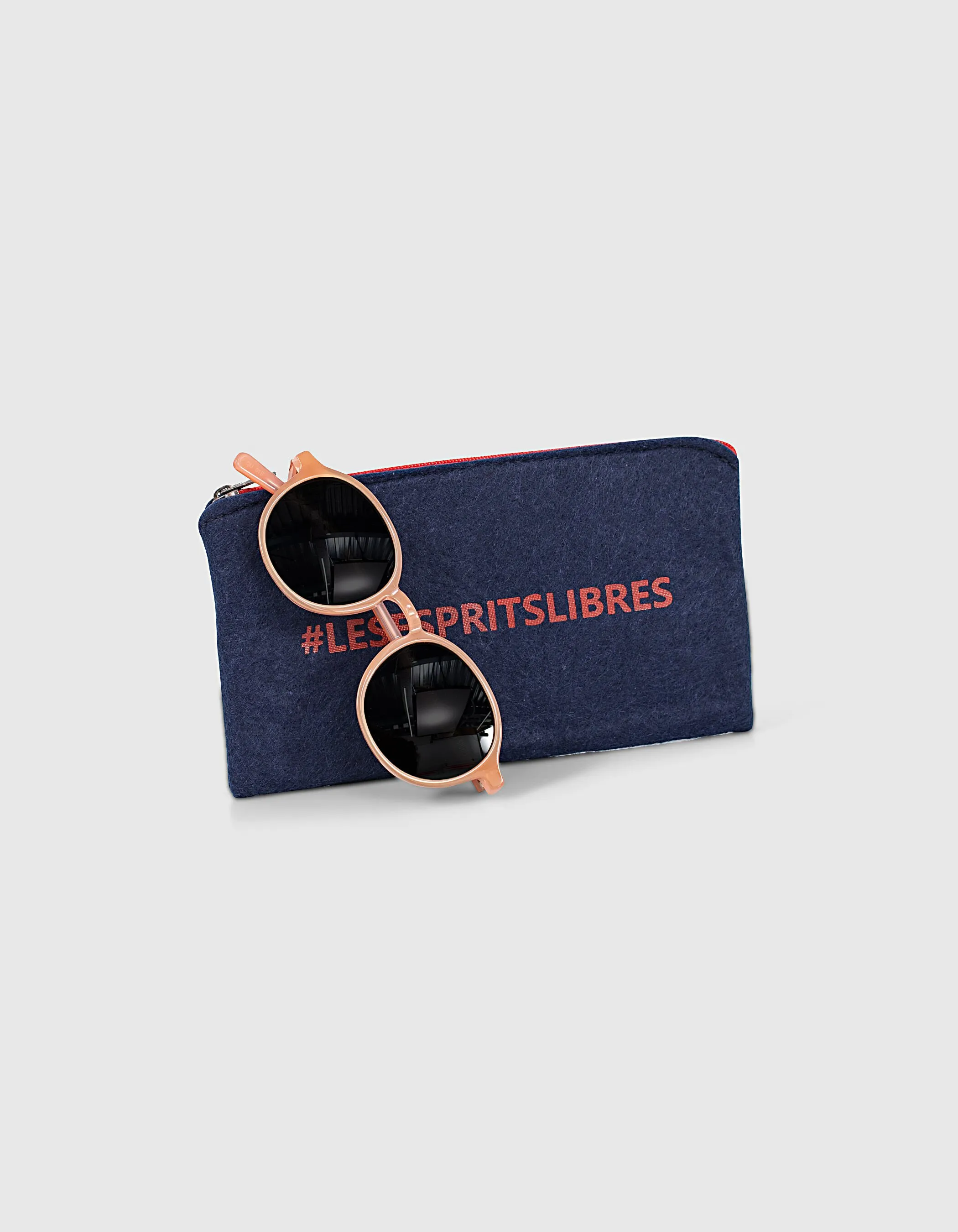Lunettes solaires abricot mixte