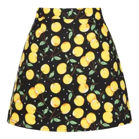 Mini Jupe Vintage  Fruits