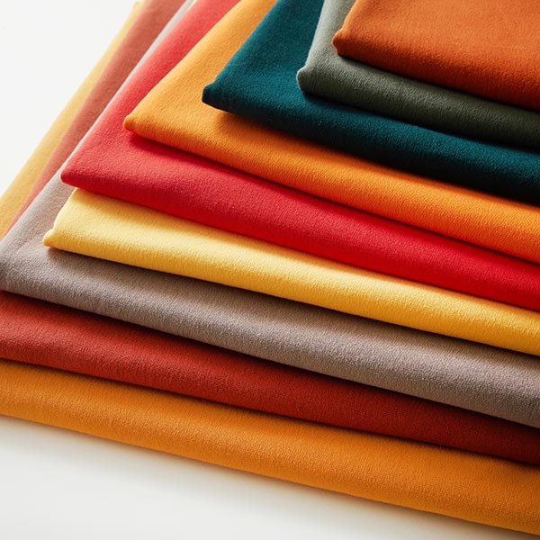 Molleton coton léger uni – marron foncé