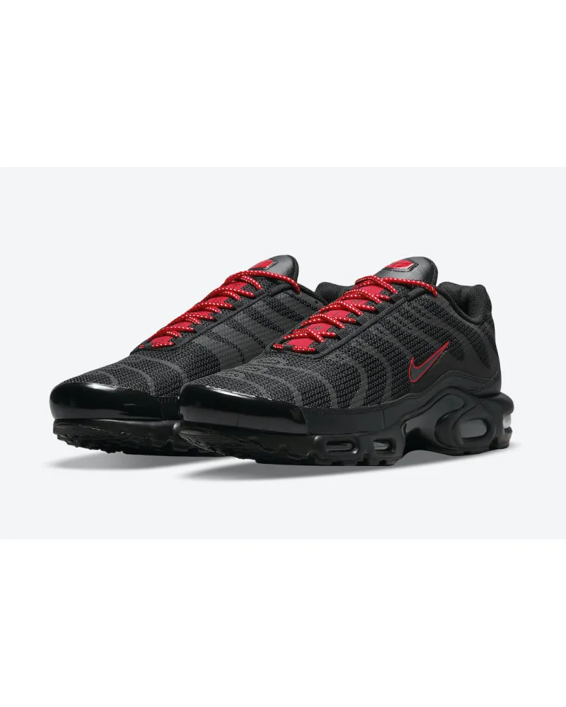 Nike Air Max Plus Black Red Reflective