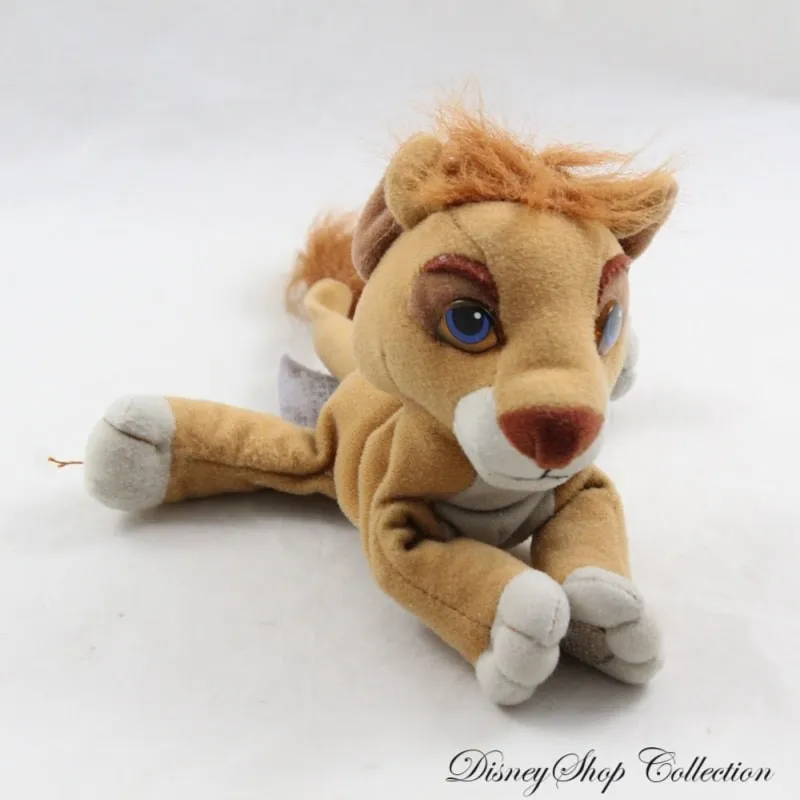 Peluche lion Kovu DISNEY Mattel Le Roi Lion 2 fils de Scar Vintage ...