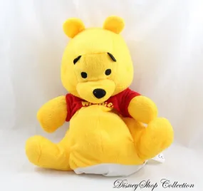 Peluche marionnette Winnie l\\\'ourson DISNEY JH Intl vintage 26 cm
