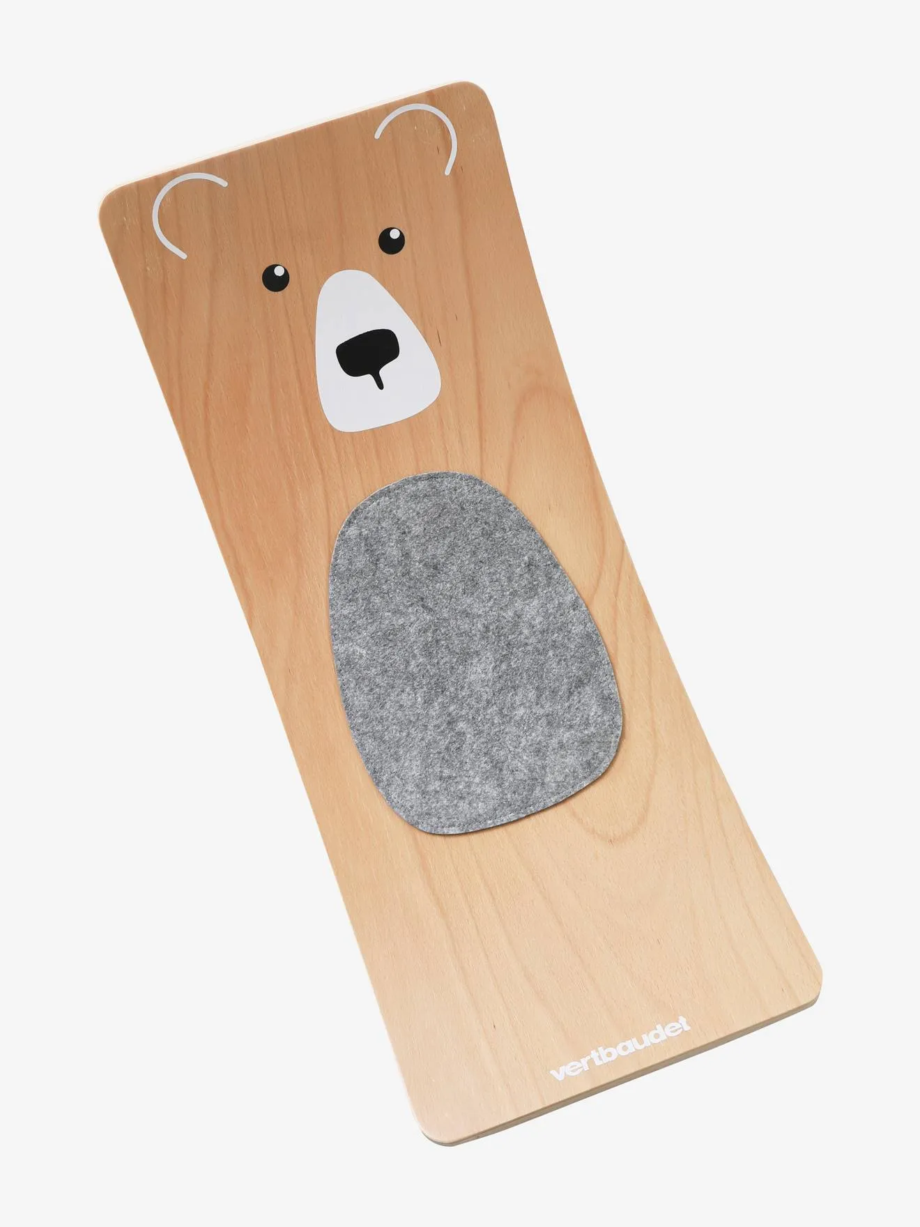 Planche d'équilibre (S) en bois FSC® rose moyen uni avec decor - Vertbaudet