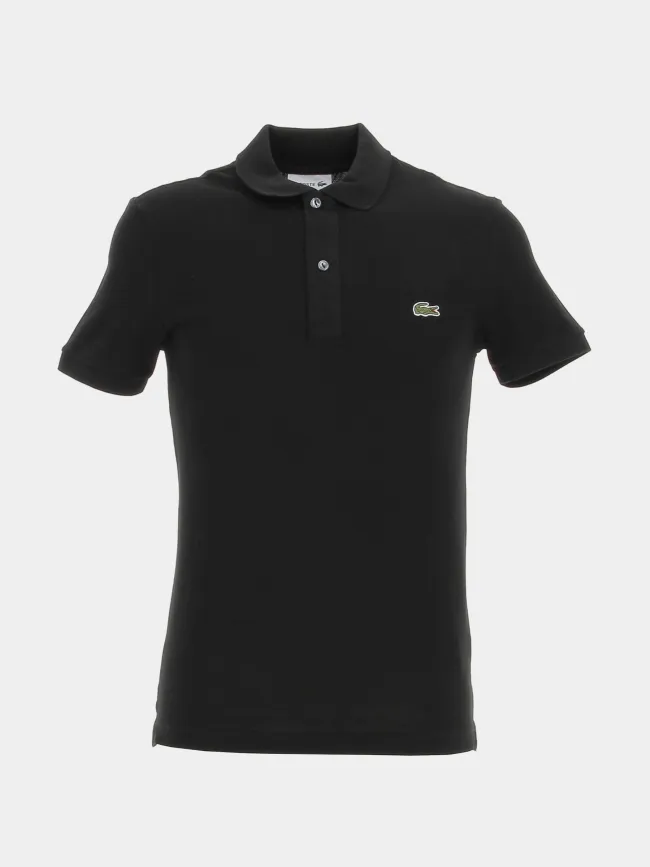 Polo basic manches courtes noir homme - Lacoste | wimod