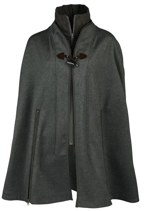 Poncho en loden Hubertus pour femmes