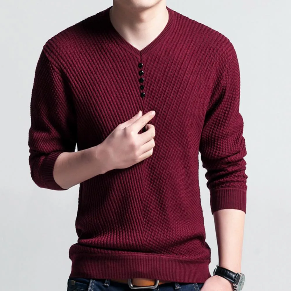 Pull pour homme couleur unie