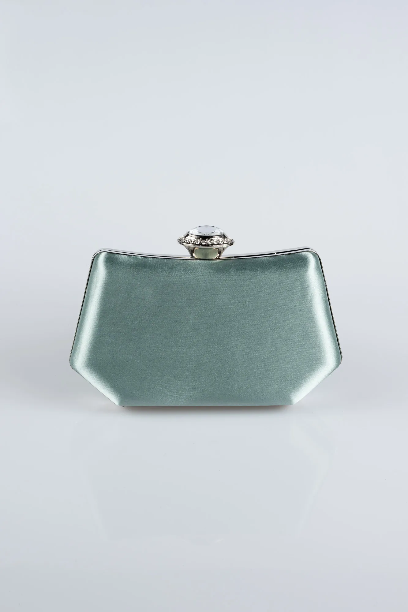 Sac de Soirée Luxe Satin Turquoise SH812