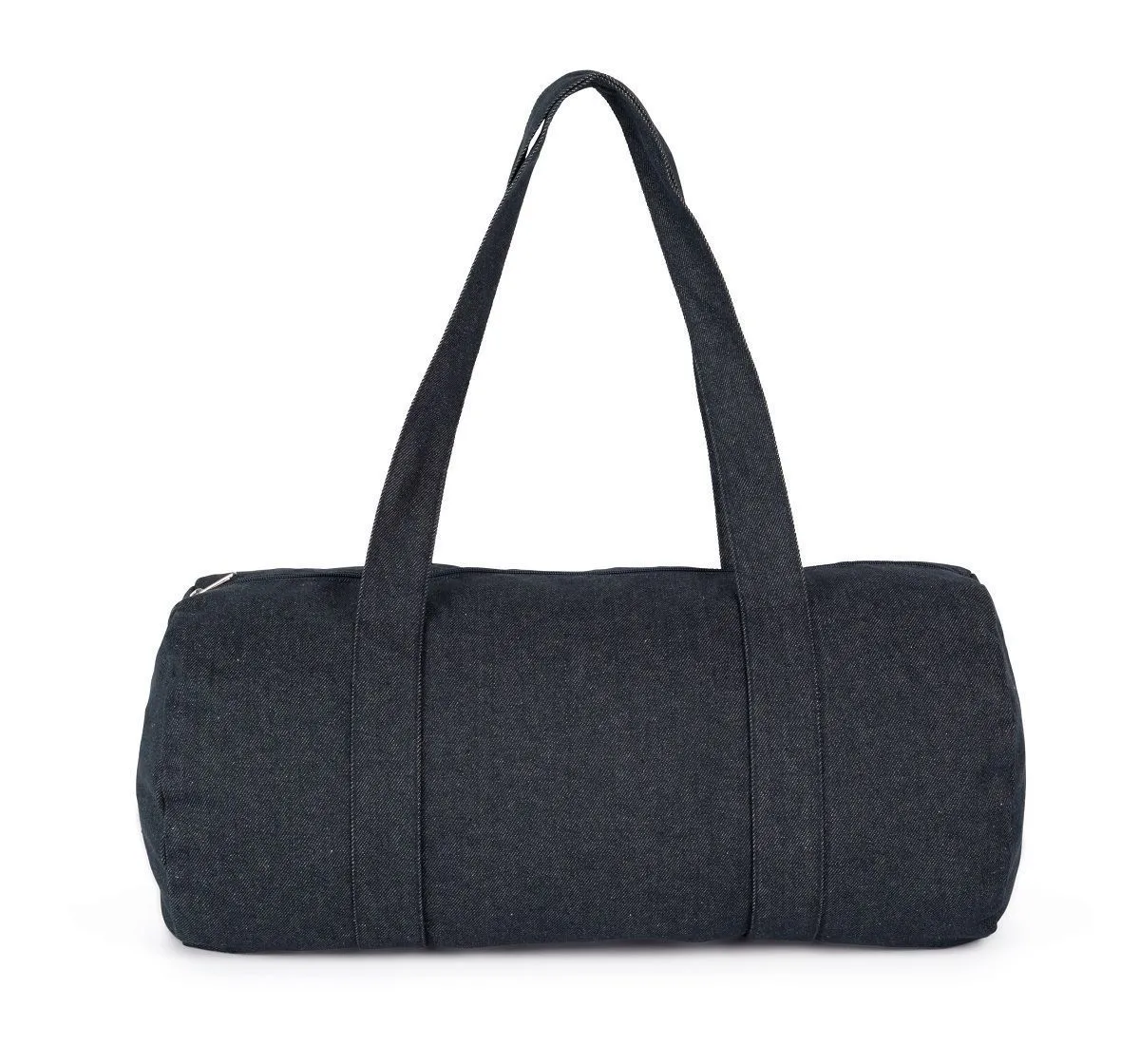 Sac voyage polochon denim - KI5606 - bleu marine denim 