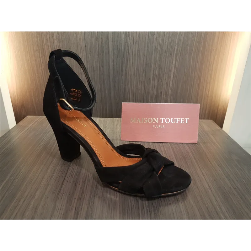 Sandales femmes MAISON TOUFET noir