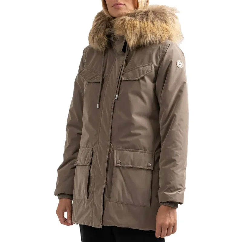 SUN VALLEY Ystria /chataigne 2024-2025 Sportswear Femme Veste Sportswear