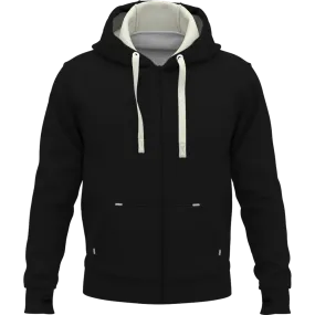 SWEAT DELUXE ZIP Noir