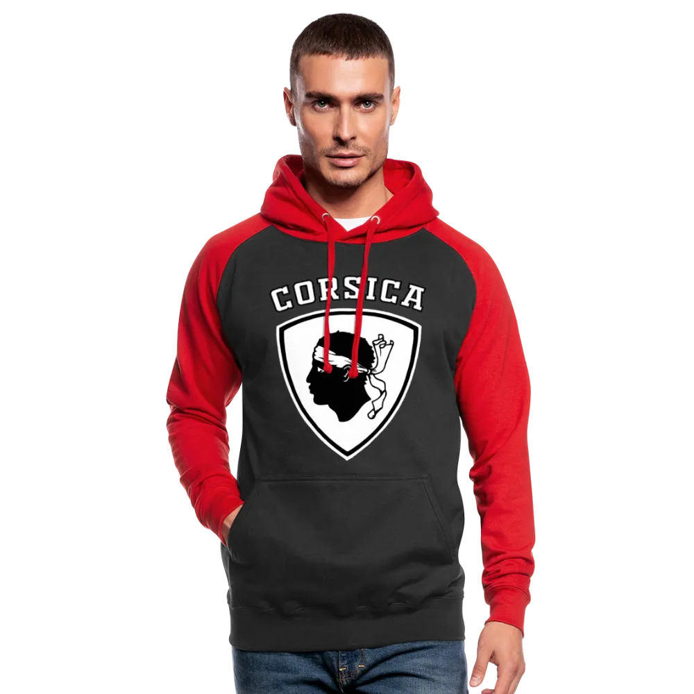 Sweat-shirt baseball Blason Tête de Maure