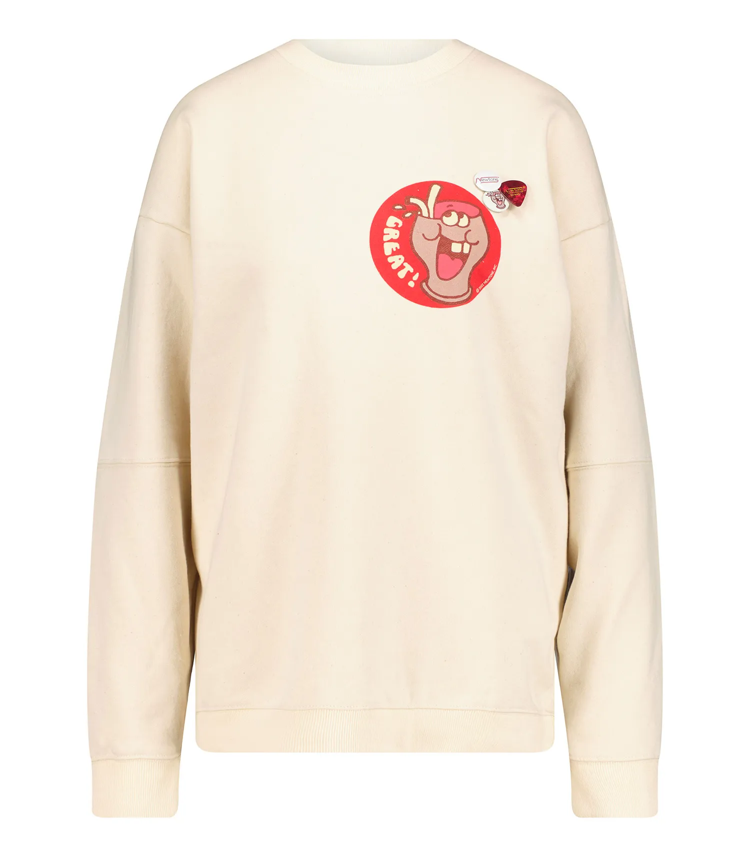 Sweat-shirt Roller Candy Natural Newtone - Jane de Boy
