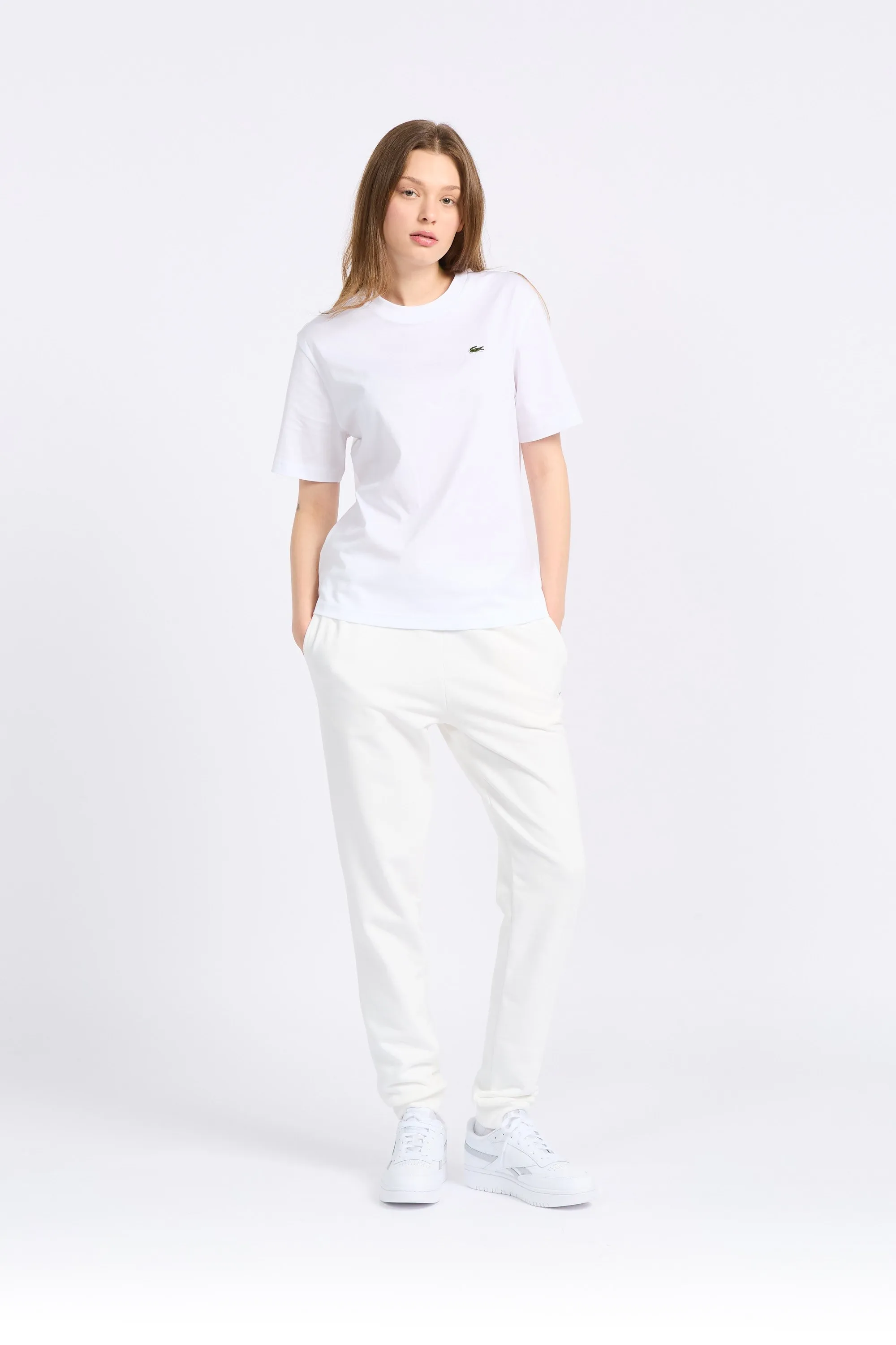 T-shirt Blanc Lacoste - Femme | Citadium