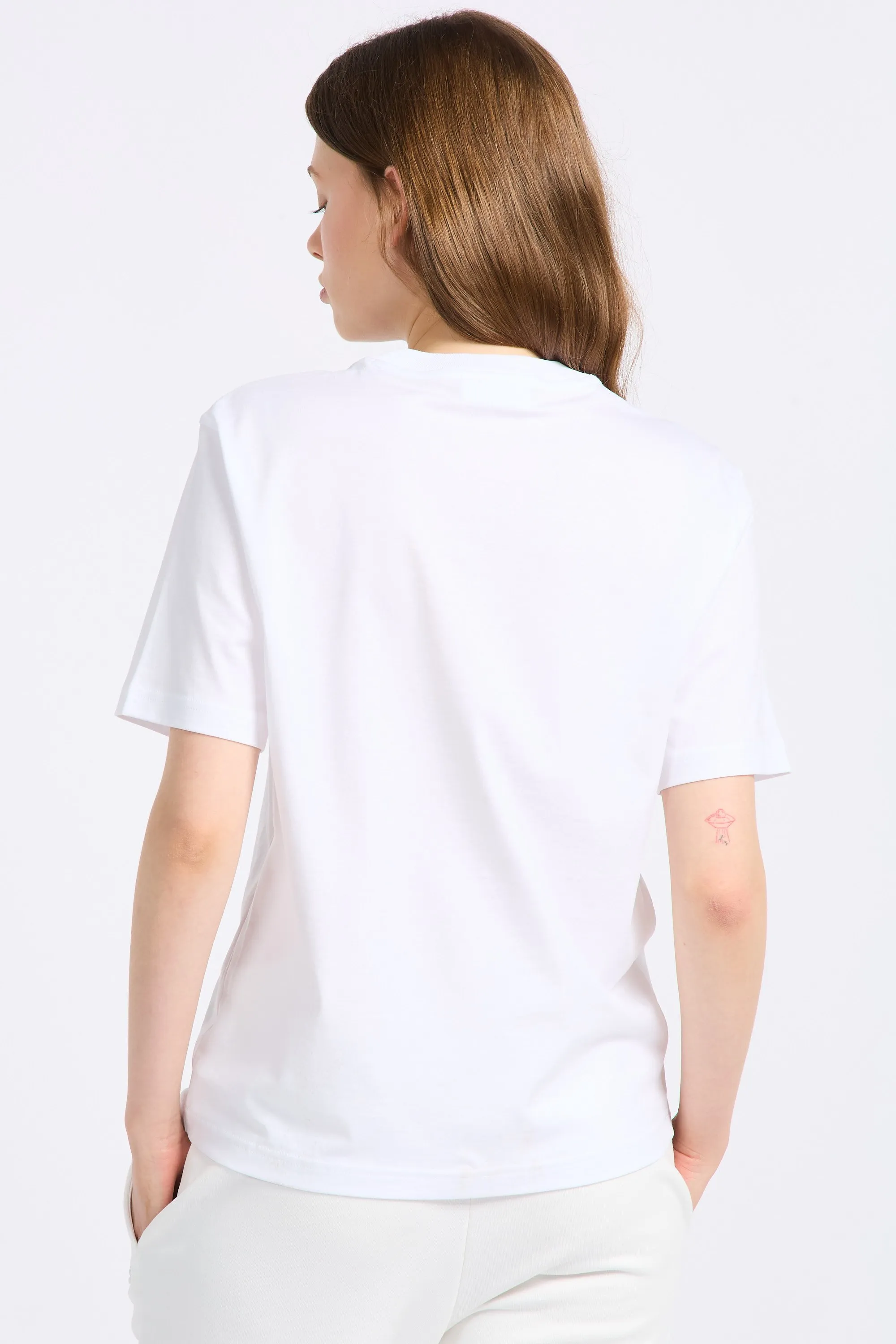 T-shirt Blanc Lacoste - Femme | Citadium