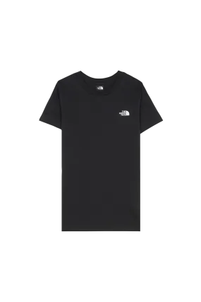 T-shirt Noir The North Face - Femme | Citadium