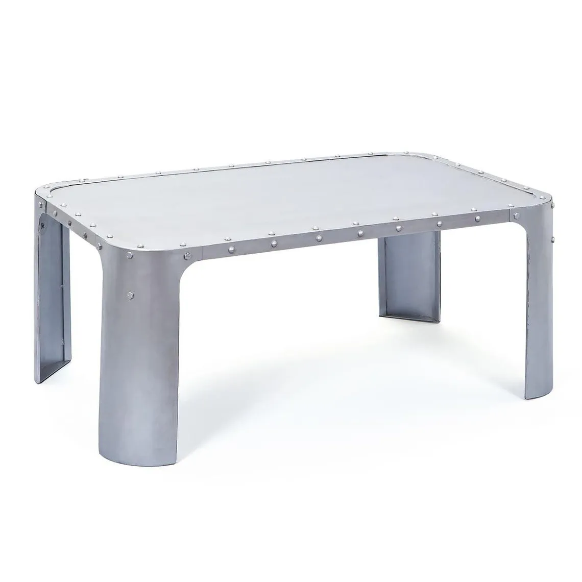 Table Basse GORMUR Antique Argenté | Table basse 3 SUISSES