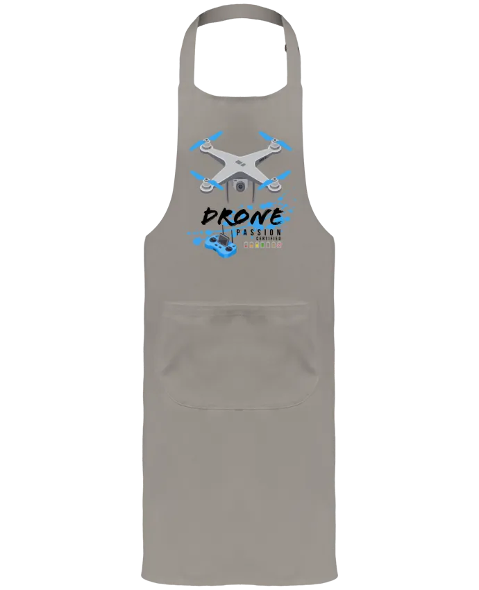 Tablier avec poches Drone Passion par LajjdesignCreation