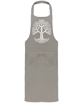 Tablier avec poches Yggdrasil arbre de vie par KronoArt