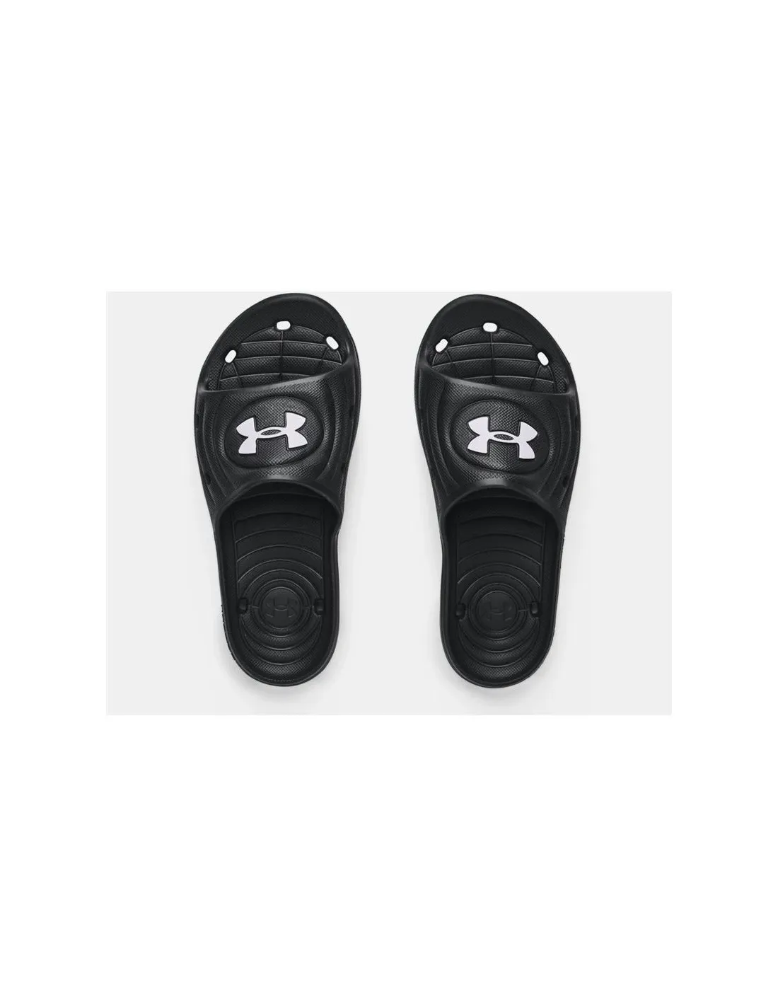 Tongs de natation Under Armour Locker IV Enfant Noir