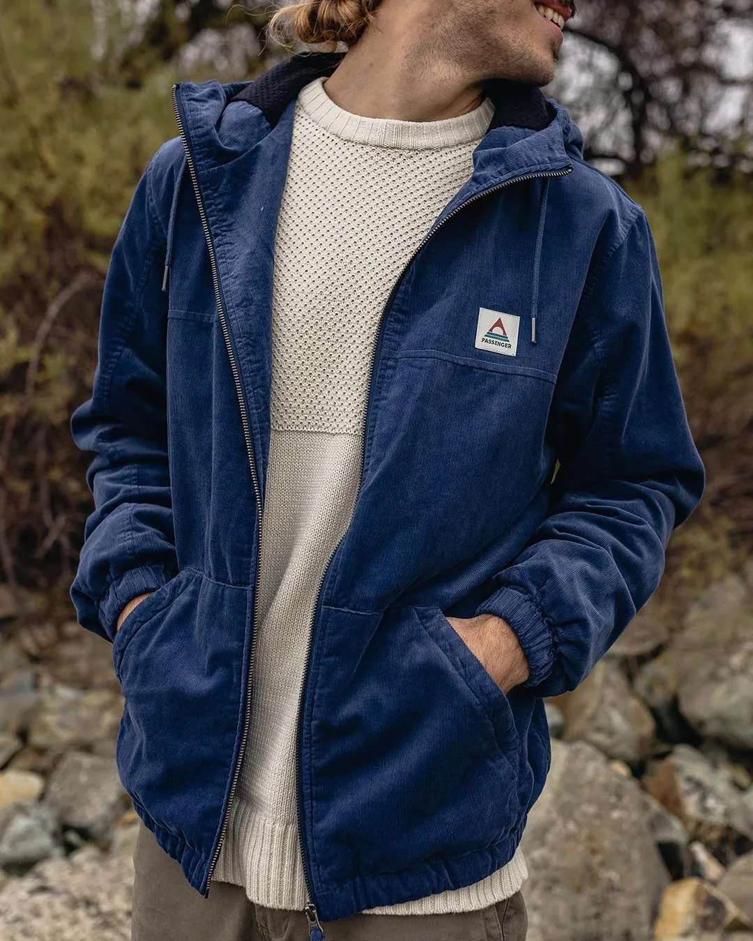 Veste Horizon Cord - Denim Foncé